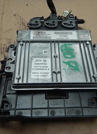 Блок управления двигателем эбу citroen c5 9659562080 9655997380 84820v02 215855