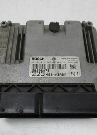 Блок управления двигателем эбу fiat doblo 1.9 jtd 0281012865 55206075