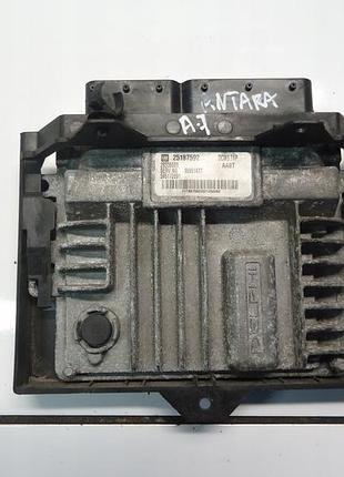 Блок управления двигателем эбу opel antara 2.2cdti z22d1 25187592