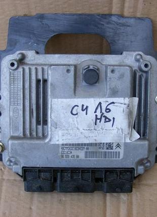 Блок управления двигателем эбу а двигуна citroen c4 307 1.6hdi 0000c4
