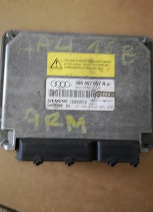 Блок управления двигателем эбу audi a4 b6 1.6b 3b0907557n 5wp4008