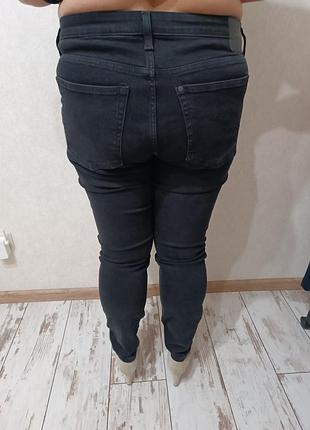 Черные базовые скинни 5