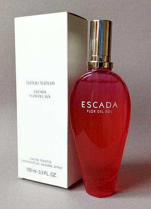 Escada flor del sol limited edition 100 мл тестер для жінок (оригінал)