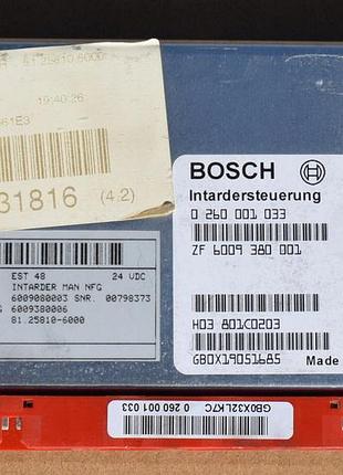 Блок управления двигателем эбу інтадера bosch man tga 81 25810-6000