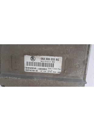 Блок управления двигателем эбу skoda 06a906033bg 3