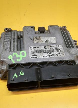 Блок управления двигателем эбу hyundai i30 1.6 crdi 39113-2a461