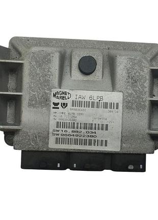 Блок управління двигуном ебу peugeot 407 1.8 16v 6fy 9664922380 iaw6lpb