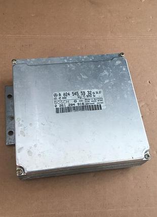 Блок управління двигуном ебу mercedes-benz a0245455932 0261204918