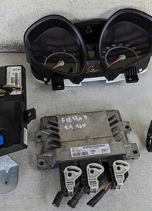 Блок управления двигателем эбу ford fiesta 1.25b s180047018a av21-12a650-ba compu