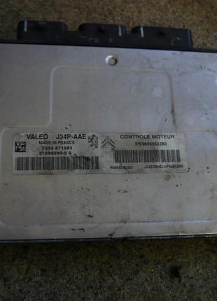 Блок управления двигателем эбу а peugeot j34p-aae 9664679080 8023448907
