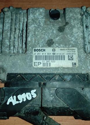 Блок управления двигателем эбу 55205622-opel zafira b 1.9 cdti