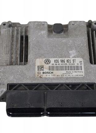 Блок управління двигуном ебу volkswagen touran i lift 2.0 td 03g906021st