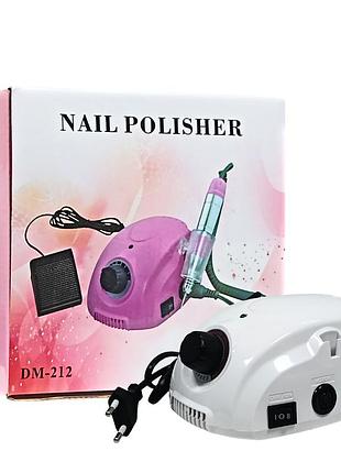 Фрезер для маникюра nail polisher dm-212, 35 000 оборотов
