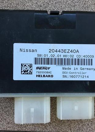 Блок управления двигателем эбу nissan titan 18r 5.0 v8 cummins 20443ez40a