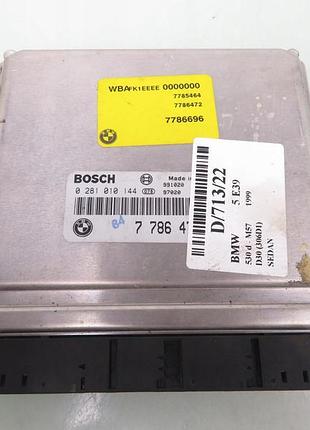 Блок управления двигателем эбу bmw e39 3.0 530 d 0281010144