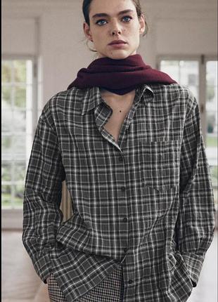 Сорочка в клітинку zara