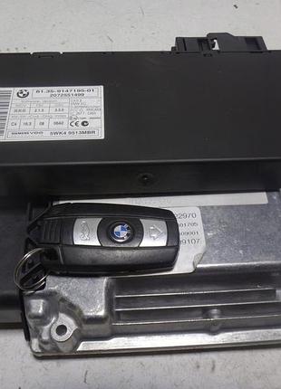 Блок управления двигателем эбу пусковий комплект cas bmw e87 118 e90 318 d n47 7809001
