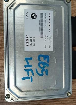 Блок управления двигателем эбу bmw e65 e66 valvetronic 7532878