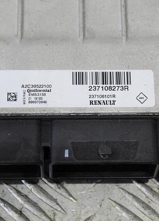 Блок управления двигателем эбу renault 237108273r 2