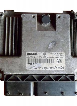 Блок управления двигателем эбу fiat 0281012294 55200651