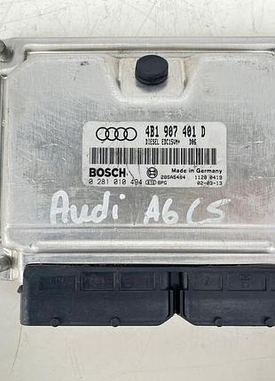 Блок управления двигателем эбу audi 4b1907401