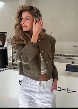Куртка бомпер zara 4