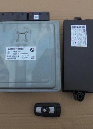 Блок управления двигателем эбу bmw e60 e90 2.0i 7599881 5wk93729 додам
