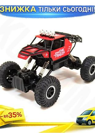Ku автомобиль off-road crawler universal fit красный радиоуправляемый 1:14 с аккумулятором для детей о uni2l_k