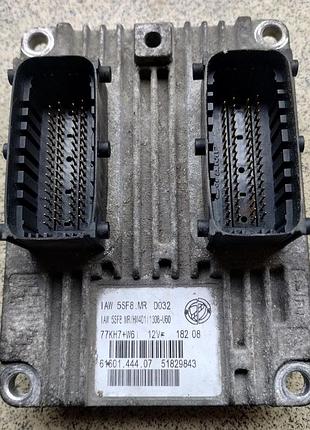 Блок управления двигателем эбу fiat 500 c|500 500 iaw 5sf8.mr 51829843 чистий