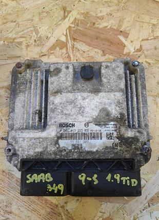Блок управління двигуном ебу saab 9-3 1.9 tid 55561909 0281013225