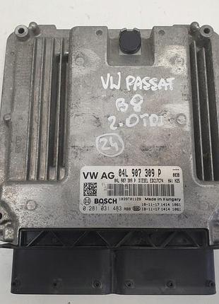 Блок управління двигуном ебу bosch 04l907309p 0281031483