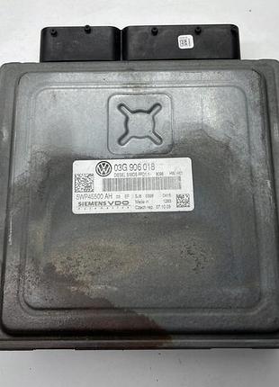 Блок управления двигателем эбу volkswagen passat b6 2.0 tdi 03g906018 5wp45500ah