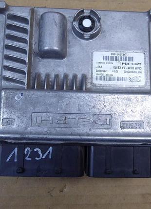 Блок управления двигателем эбу opel meriva 1.7 cdti 8980741470 112500-0280 98074147