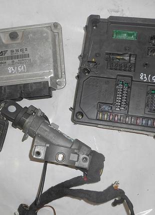 Блок управления двигателем эбу sharan galaxy lift 00-03 2.0 8v ний комплект bs 06a906032gr s110730100i