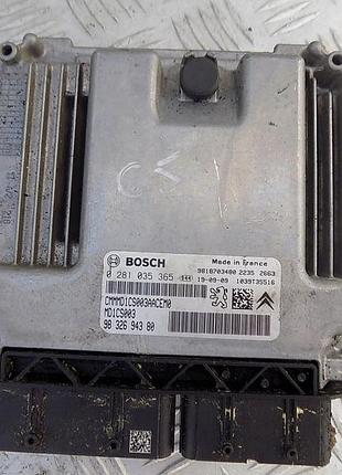 Блок управления двигателем эбу citroen 9832694380