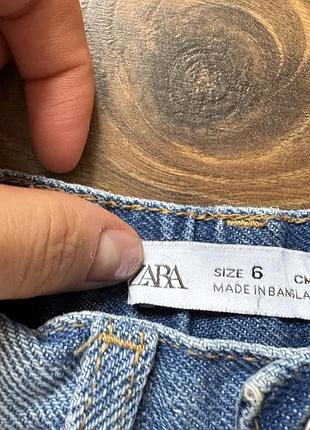 Джинсові шорти zara 2