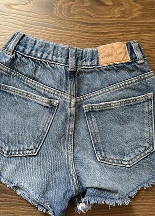 Джинсові шорти zara 3