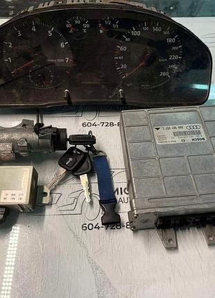 Блок управления двигателем эбу audi a4 b5 1.6b 8d0907557c 0261203938 / 939