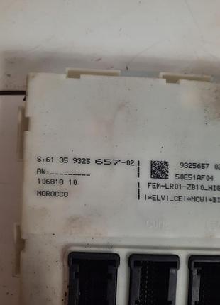 Блок управления двигателем эбу bmw 9325657 3
