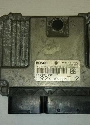 Блок управління двигуном ебу fiat stilo 55209120 0281013674