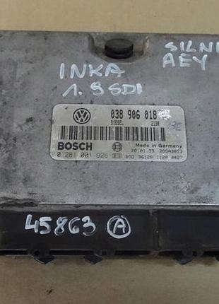 Блок управления двигателем эбу seat inca 1.9 sdi aey