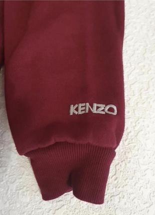 Бордовый свитшот kenzo, р.л, 6