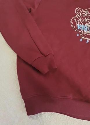 Бордовый свитшот kenzo, р.л, 5