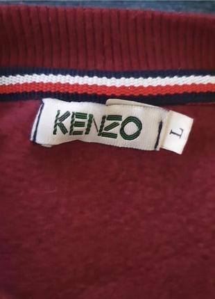Бордовый свитшот kenzo, р.л, 4
