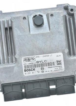 Блок управления двигателем эбу ford 0281011701 8m51-12a650-lc