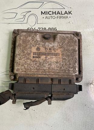 Блок управления двигателем эбу volkswagen lt 2.5 tdi, 0281010407 074906018h