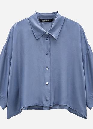 Рубашка стильная zara 3