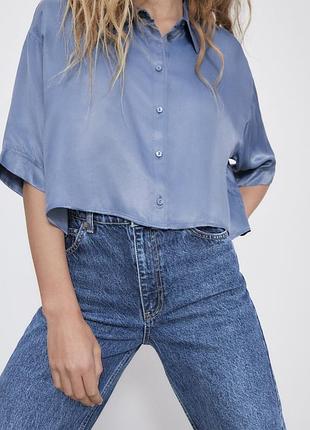 Рубашка стильная zara