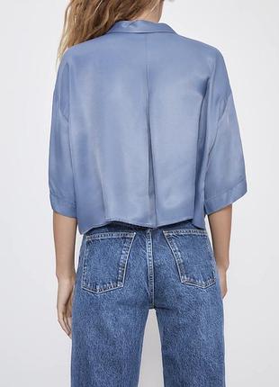 Рубашка стильная zara 2