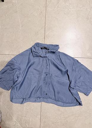 Рубашка стильная zara 4
